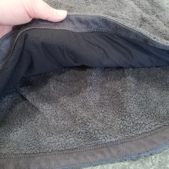 Kuhl Flight Jacket Women's Size M Fuzzy Deep Pile Fleece Full Zip Pockets Hooded - Picture 3 of 16